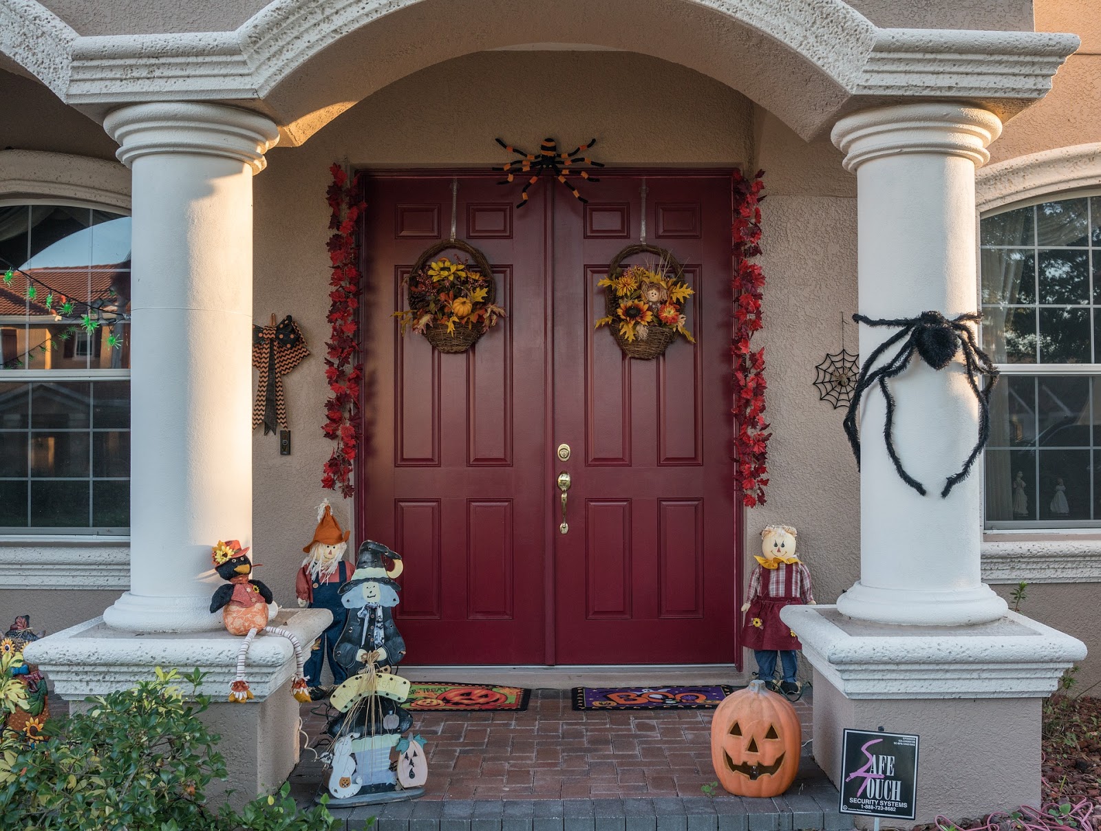 spooky entranceway, 5 halloween decoration ideas for your new custom home, hagen homes